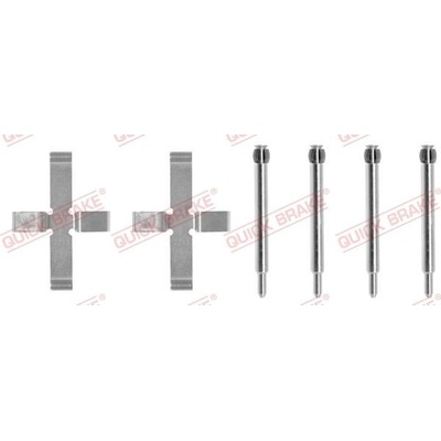 Sada příslušenství, obložení kotoučové brzdy Quick Brake 109-0980