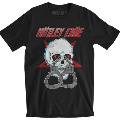 Mötley Crüe Skull Cuffs 2 Black M Риза (MOTTEE36MB02)