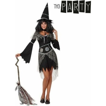 Th3 Party Маскировъчен костюм за възрастни Th3 Party Черен (3 Части) (S1108804)