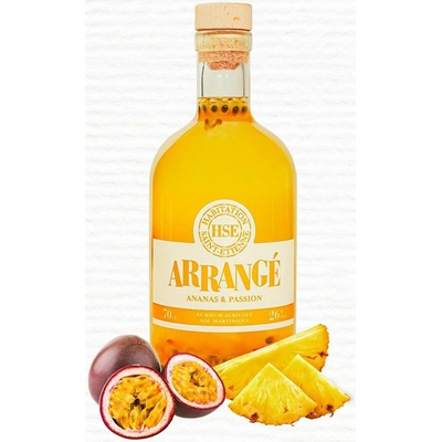 HSE Saint-Etienne Ananas & Passion Rhum Arrangé Martinique 26% 0,7 l (holá láhev)