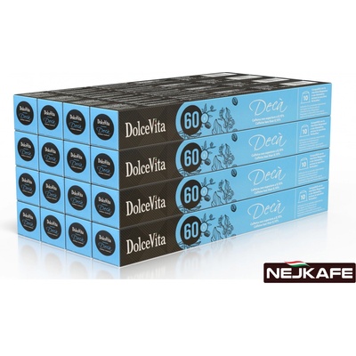 Dolce Vita DECA bezkofeínová do Nespresso 200 kusov
