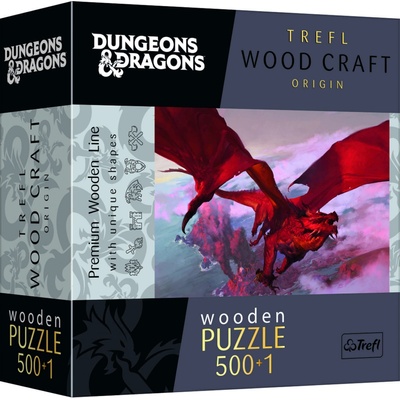 TREFL Wood Craft Origin Dungeons&Dragons: Starověký červený drak 501 dielov