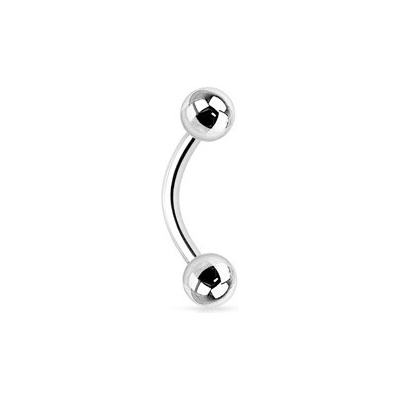Šperky4U piercing do obočí titan TIT1013-12123