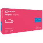 Mercator Medical Розови ръкавици за еднократна употреба от нитрил (103294)