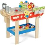 Bigjigs Toys Детска дървена работна маса - bigjigs (t0069)