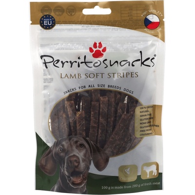 Pochúťka Perrito Lamb Soft stripes 100 g