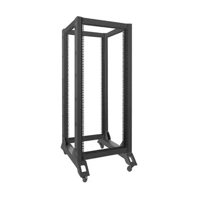 Lanberg Комуникационен шкаф, Lanberg open rack 27U 600x800, black (OR01-6827-B)