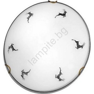 Kolarz 731.12. 4.133- Плафон NONNA 2xE27/60W/230V Ø 40 см елен сив (KL0279)