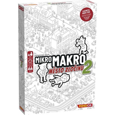 Spoločenská hra MicroMacro: Crime City 2 MINDOK