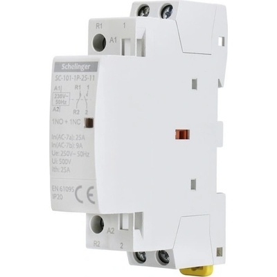 Modulární stykač SC101 1P 25A AC 230V (1NO + 1NC) Schelinger