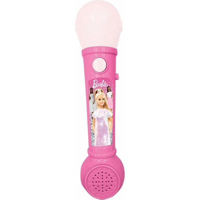 Lexibook Svítící mikrofon Barbie s melodiemi
