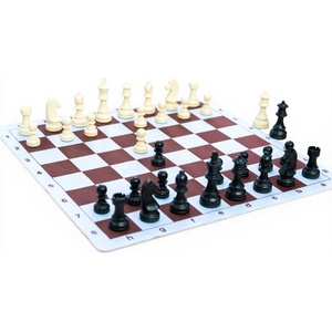 Shakhmaten magazin Шахматен комплект Mouse Pad, кафяв, голям