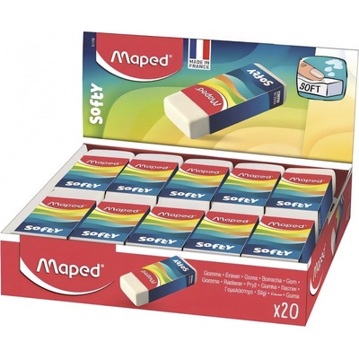 Maped Гума MAPED Softy в хартиена опаковка 56x23x13 мм 511790 (511790)