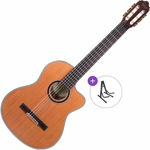 Valencia VC774TCE Basic SET 4/4 Natural Класическа китара с предусилвател