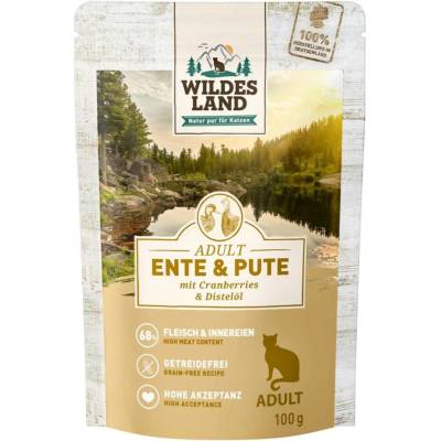 Wildes Land kachna a krůta s brusinkami 12x100 g