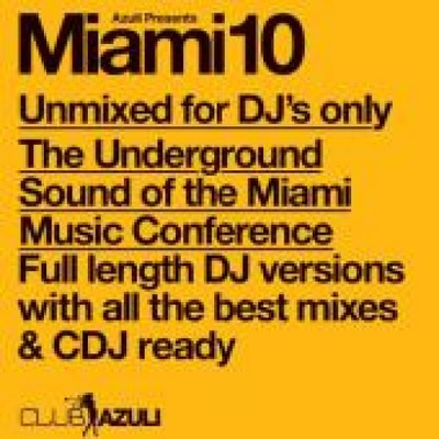 Various - Azuli Presents Miami 10 Unmixed 2 CD