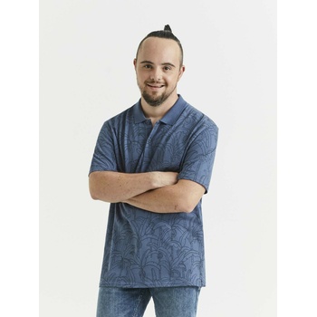 Celio Синя мъжка поло риза с шарка Celio Celio | Sin | МЪЖЕ | S