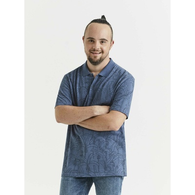 Celio Синя мъжка поло риза с шарка Celio Celio | Sin | МЪЖЕ | S