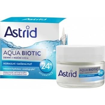 Astrid Aqua Biotic denní a noční krém normální a smíšená pleť 50 ml