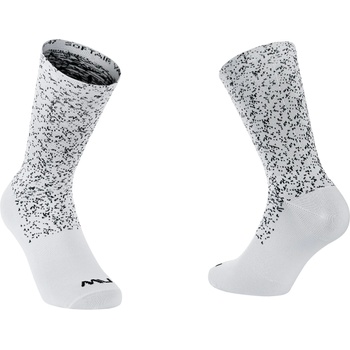 Northwave Мъжки чорапи за колоездене Northwave Stardust Sock Cycling socks - White / Black - размер 40-43 (EU) (207-1262-0313)