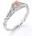 Silenti Jewelry Сребърен пръстен "Морганит" - 6 - 52мм (16.6мм диам. )
