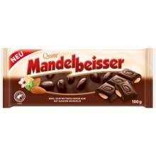 Choceur Mandelknacker hořká čokoláda s celými mandlemi 100 g