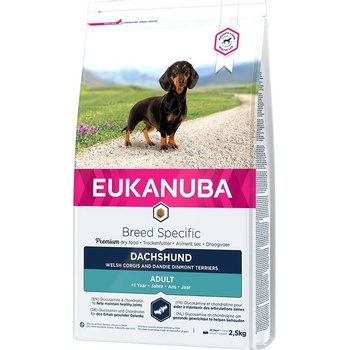Eukanuba Adult Breed Specific Dachshund 3 x 2,5 kg