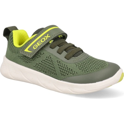 Geox Barefoot detské tenisky J Foot-run zelené