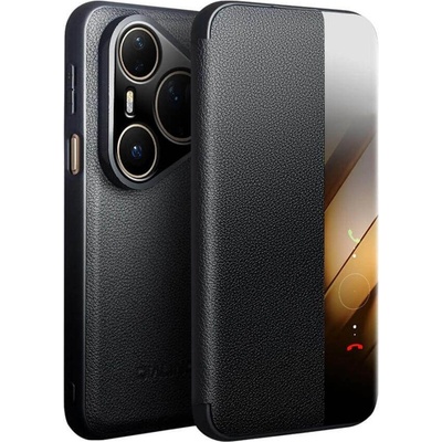 Qialino Активен Калъф за Huawei Pura 80 Ultra, Qialino Smart Book Case, Черен (5966011715001)