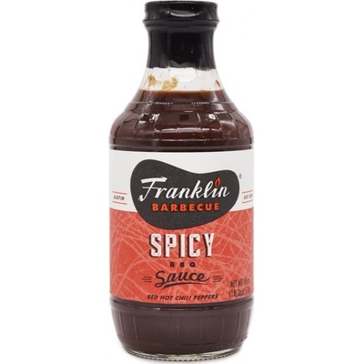 Franklin BBQ grilovací omáčka Spicy 510 g