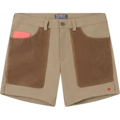 Amundsen Field Shorts 7Incher béžové