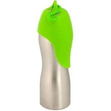 Kong fľaša na vodu nerezová pre psa zelená H2O 740 ml