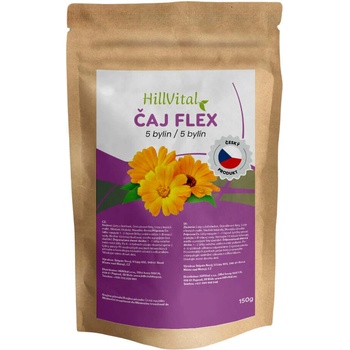 HillVital čaj Flex liečba kŕčových žíl bylinkami 150 g