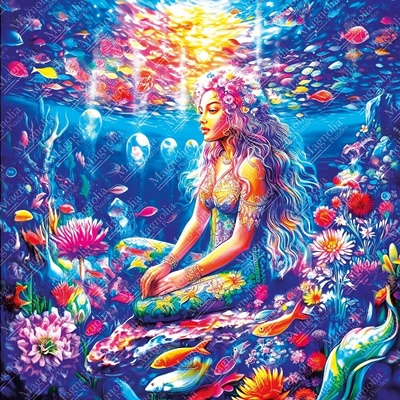 Magnolia Mír pod vodou Elif Hürdoğan 1000 dílků