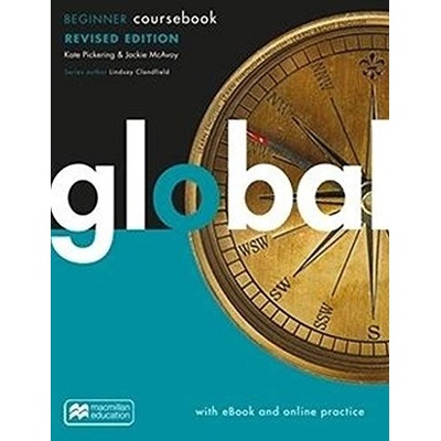 Global Revised Beginner - Coursebook + eBook + Macmillan Practice Online - neuveden