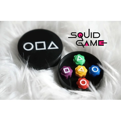 Squid Game Hra kocky Gonggi v okrúhlej krabičke