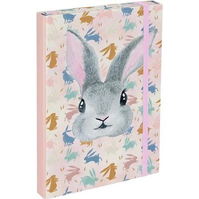 Baagl Bunny A4 ružová