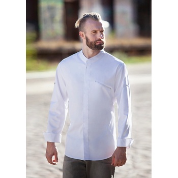 Karlowsky Готварска куртка Modern Touch в бяло - модерна, лека и удобна (JM31-03)