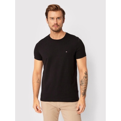 Tommy Hilfiger pánské černé triko MW0MW27539