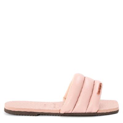 Джапанки Havaianas Women's Milan Black Flip Flops - Crocus Rose