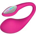 Lovense Lush 4 - Powerful App-controlled Wearable G-spot Egg Vibrator - Pink