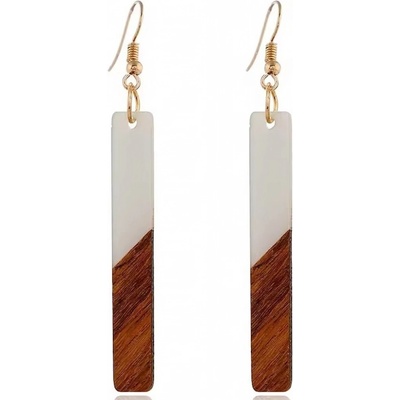 Izmael náušnice Wow Resin Šedá KP32695