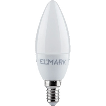 Image 1 of ELMARK Led ЛАМПА candle c37 smd2835 8w e14 230v СТУДЕНО БЯЛ (99led917cw)