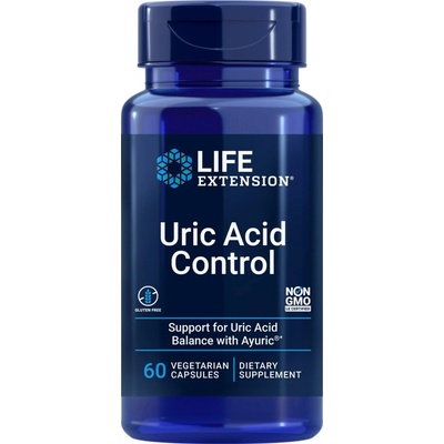 Life Extension Uric Acid Control 60 vegetariánská kapsle 500 mg