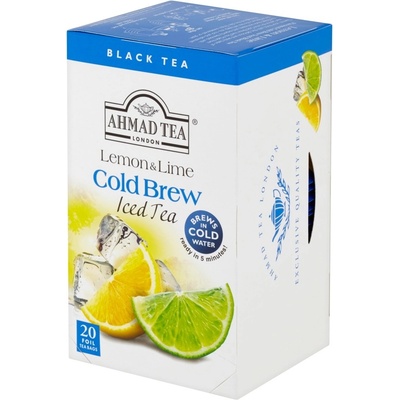 Ahmad Tea Ledový čaj Lemon & Lime sáčků 20 x 2 g