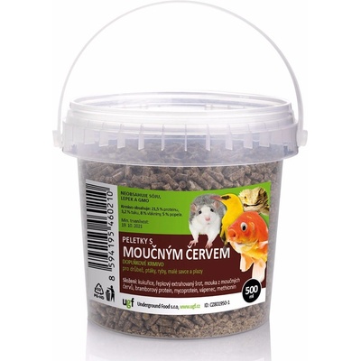 UGF peletky s moučným červem 500 ml Ostatní