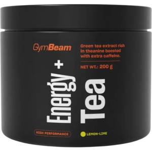 GymBeam Energy + Tea | Caffeine + L-Theanine From Green Tea [200 грама] Лимон и лайм