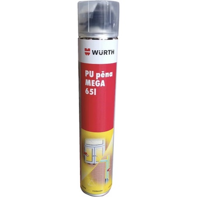 WURTH JEDNOZLOŽKOVÁ MONTÁŽNA PENA PU MEGA 770 ml