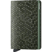 Secrid kožené pouzdro na karty Slimwallet Hexagon Green