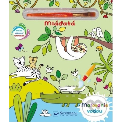 Maľovanie vodou mláďatá Svojtka&Co.